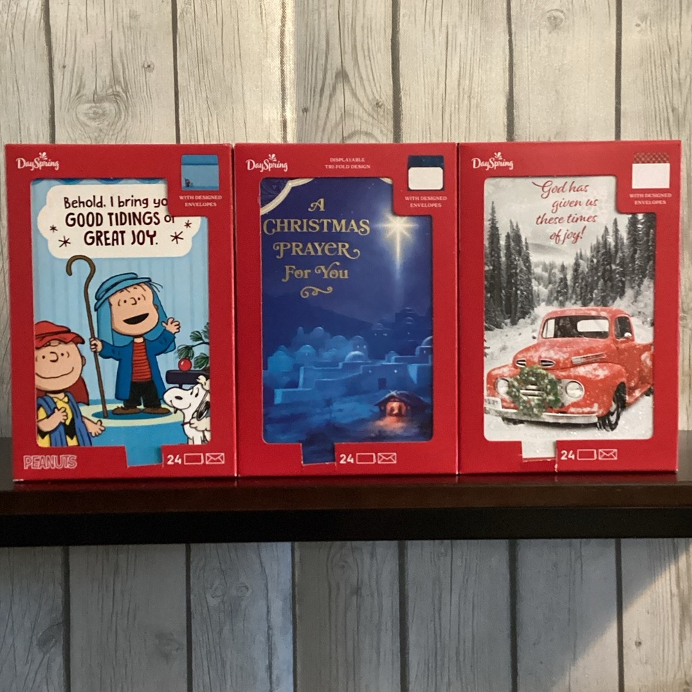 3 Box Set of 24 DaySpring Xmas Cards Total Count 72**[09]